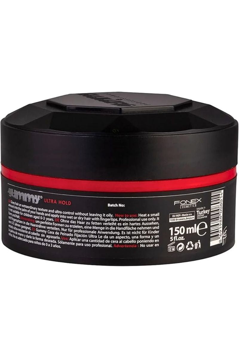 Fonex Gummy Hard Finish, Gloss Finish, Extra Gloss, Ultra Hold 1 x 150ml each