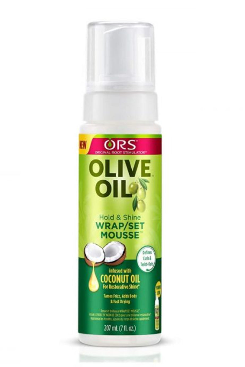ORS Olive Oil Wrap Set Mousse 207ml